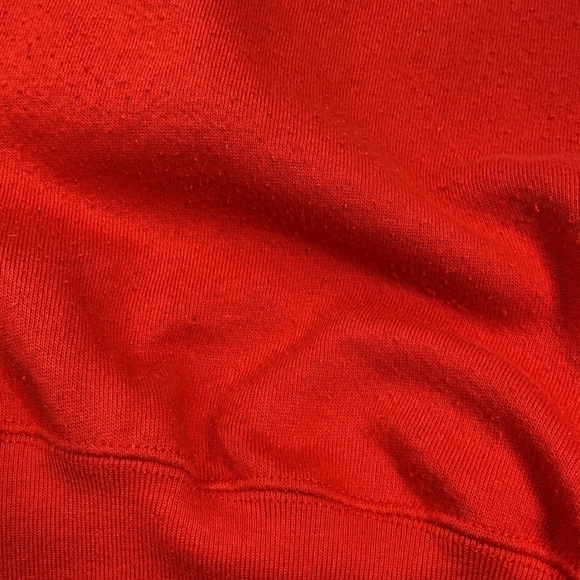 Vintage Platinum Sweats Dog Christmas Crewneck Sweatshirt Red XL 1998 - Picture 9 of 9